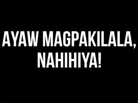 nahihiya » Tagalog .